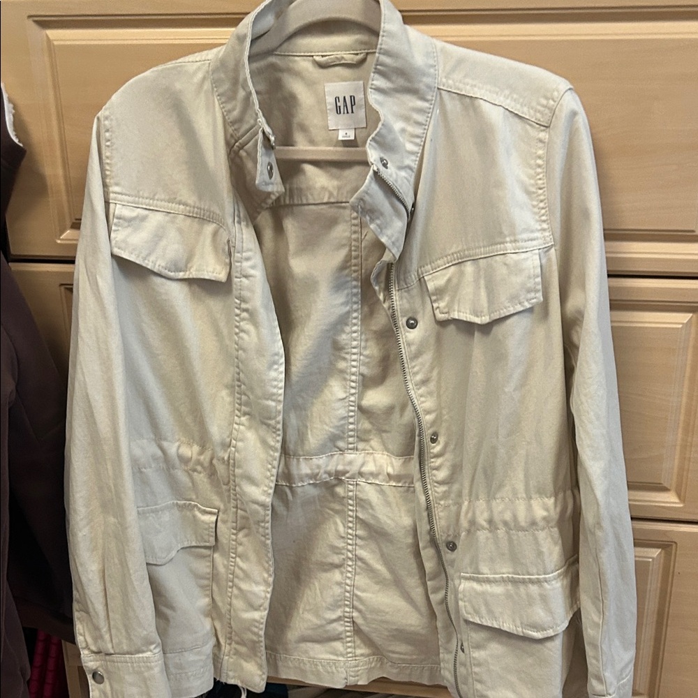 GAP Cream Utility Field Jacket